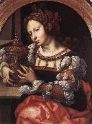 GOSSAERT, Jan (Mabuse) Lady Portrayed as Mary Magdalene sdf oil painting picture wholesale